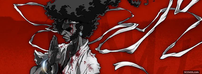 Photo manga afro samurai Facebook Cover for Free