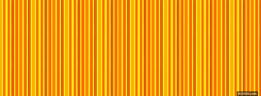 Photo orange and yellow abstract Facebook Cover for Free
