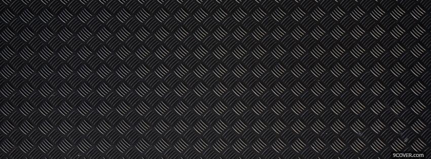 Photo black square pattern Facebook Cover for Free