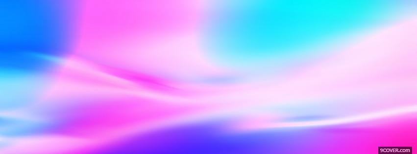 Photo pink and blue texture Facebook Cover for Free