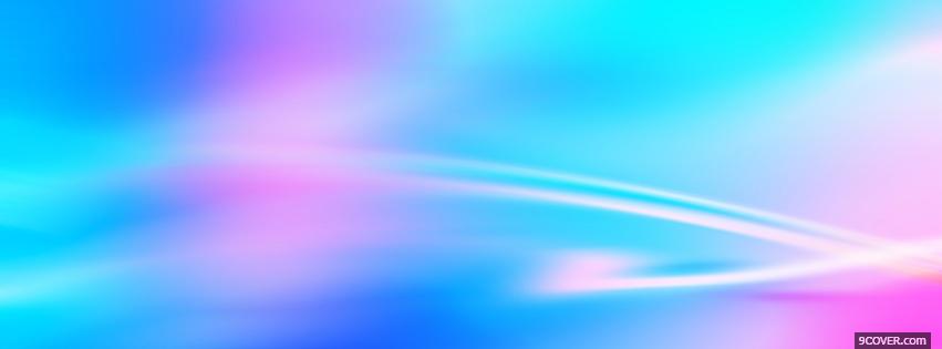 Photo amazing blue and fusia sky Facebook Cover for Free