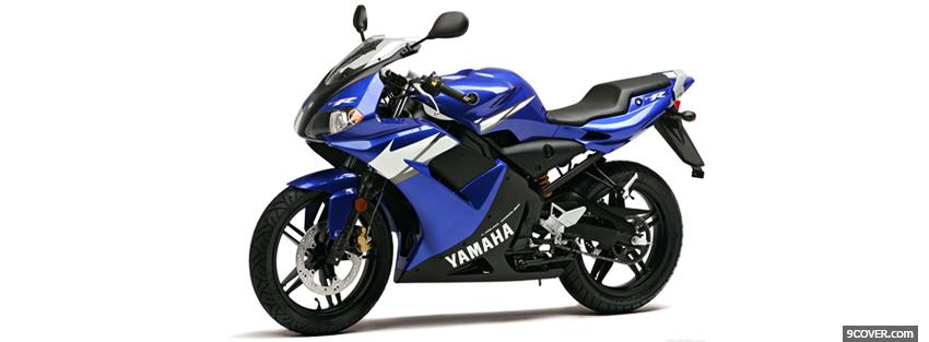Photo yamaha tzr 50 blue Facebook Cover for Free