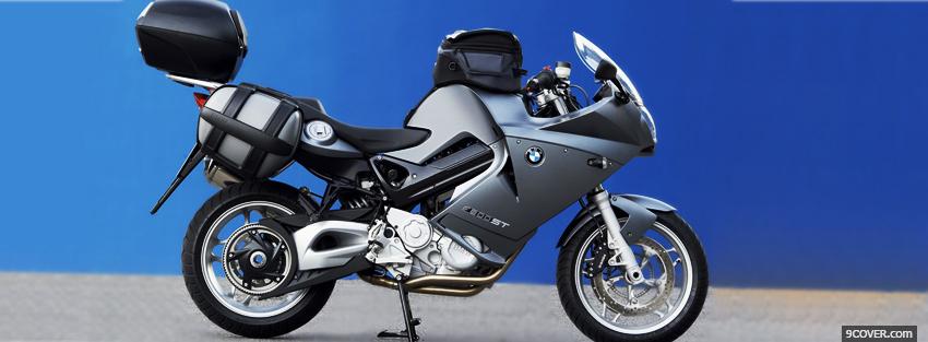 Photo side bmw f800st moto Facebook Cover for Free