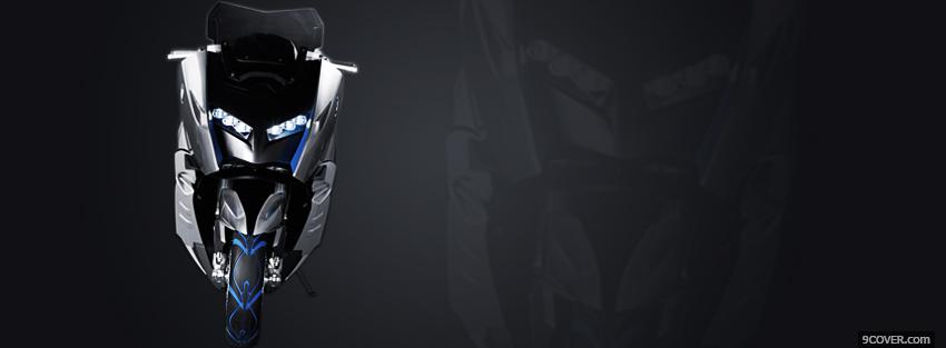 Photo bmw scooter moto Facebook Cover for Free