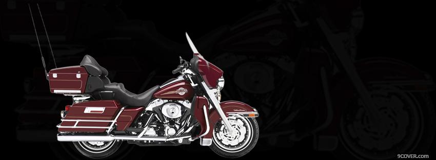 Photo 2005 harley davidson electra glide Facebook Cover for Free