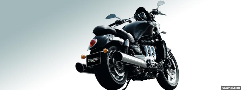 Photo triumph rocket 3 roadster Facebook Cover for Free