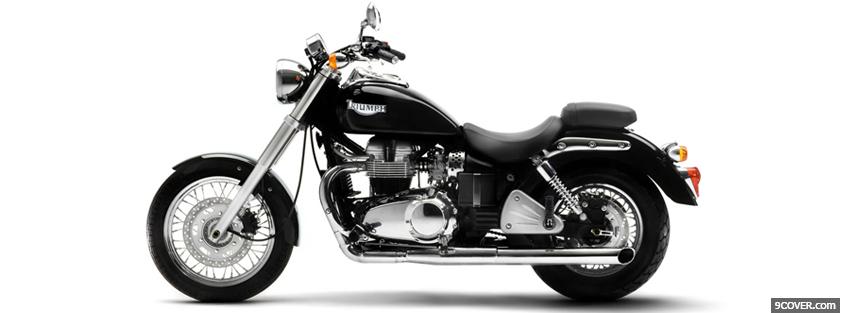 Photo 2005 triumph america moto Facebook Cover for Free