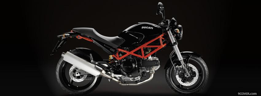 Photo 2007 ducati monster moto Facebook Cover for Free