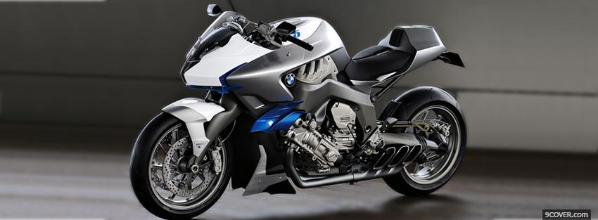 Photo bmw concept 6 moto Facebook Cover for Free
