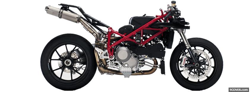 Photo ducati chassis moto Facebook Cover for Free