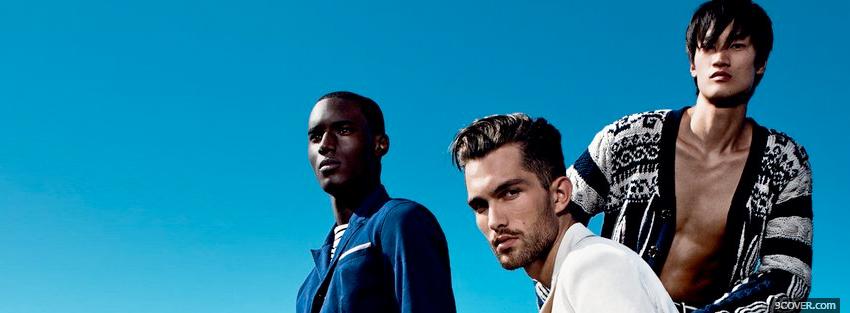 Photo kenzo mens collection 2011 Facebook Cover for Free