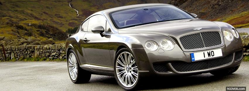 Photo outdoors bentley continental Facebook Cover for Free