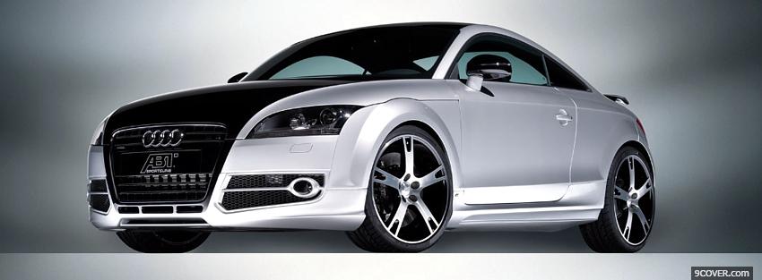 Photo audi tt a5 car Facebook Cover for Free