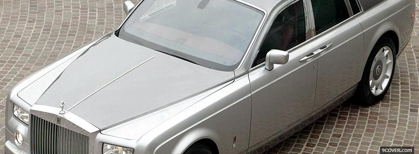 Photo 2004 rolls royce car Facebook Cover for Free