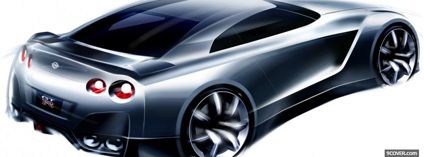 Photo nissan skyline gt r Facebook Cover for Free
