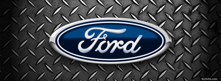Photo ford logo Facebook Cover for Free