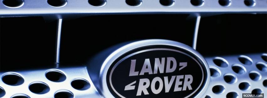 Photo land rover label Facebook Cover for Free