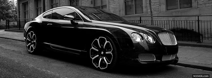 Photo car bentley continental Facebook Cover for Free