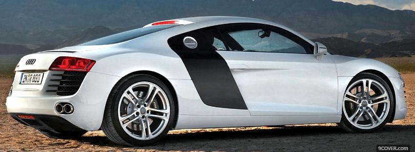 Photo audi r8 side car Facebook Cover for Free
