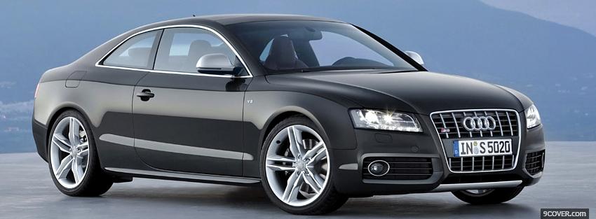 Photo audi s5 car Facebook Cover for Free