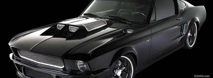 Photo mustang obsidian sg one Facebook Cover for Free