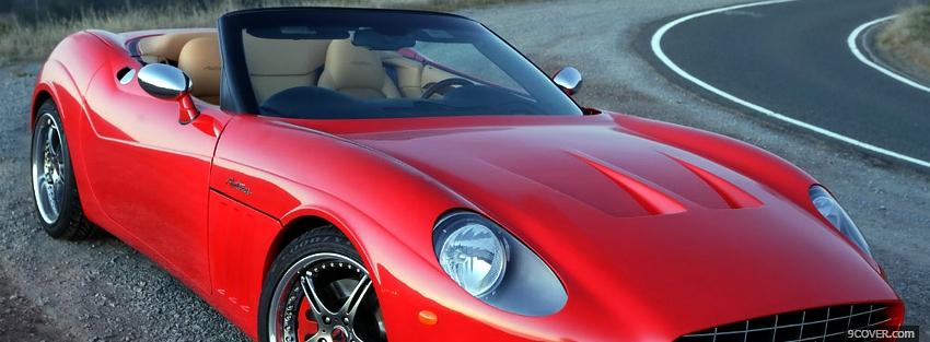 Photo anteros xtm roadster car Facebook Cover for Free