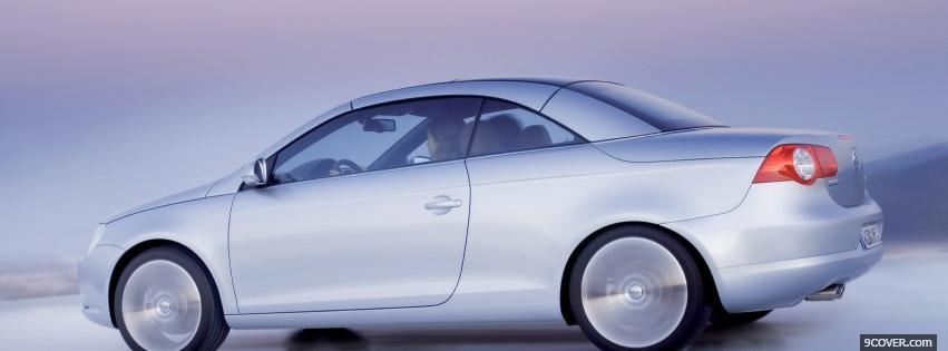 Photo volkswagen eos side view Facebook Cover for Free