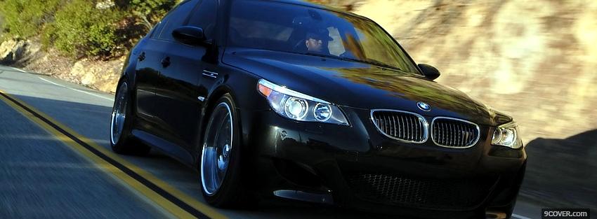 Photo turbo m5 bmw car Facebook Cover for Free