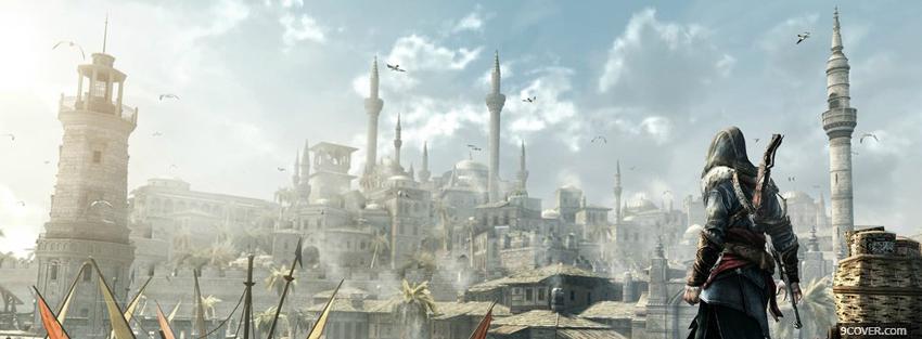 Photo assassins creed kingdom Facebook Cover for Free