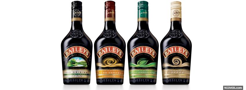 Photo different baileys tastes Facebook Cover for Free