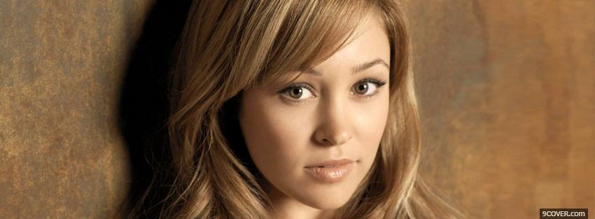 Photo celebrity face of autumn reeser Facebook Cover for Free