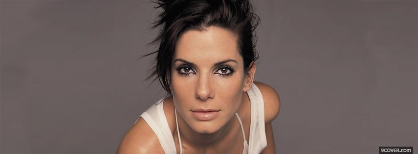 Photo magnetic actress sandra bullock Facebook Cover for Free