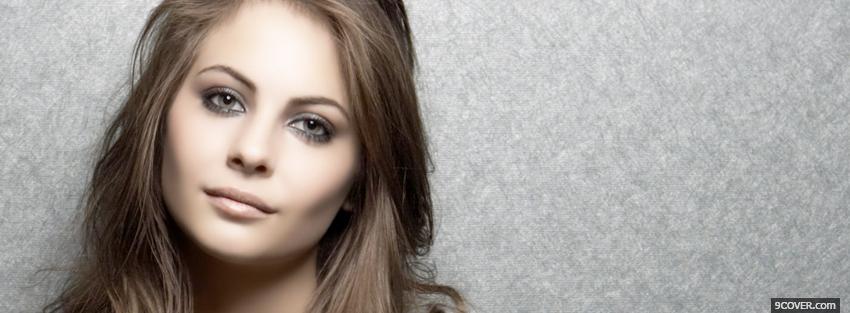 Photo superb face of willa holland Facebook Cover for Free
