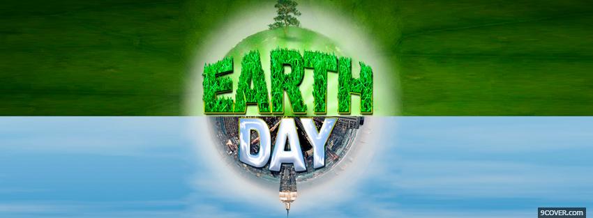 Photo st patric earth day Facebook Cover for Free