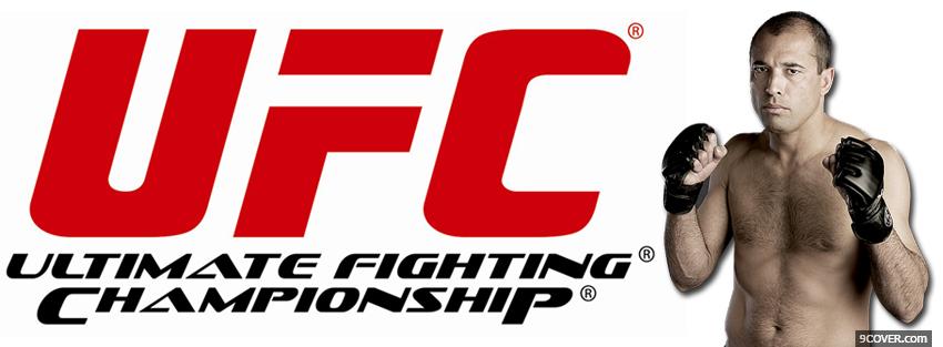 Photo ultimate fighting championship fighter Facebook Cover for Free