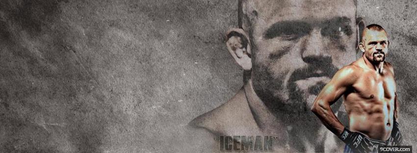 Photo chuck liddell iceman Facebook Cover for Free