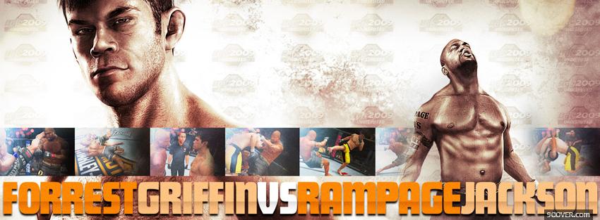 Photo forrest griffin vs rampage jackson Facebook Cover for Free