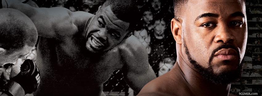 Photo rashad evans fighting Facebook Cover for Free