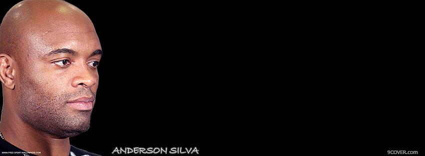 Photo anderson silva fighter Facebook Cover for Free