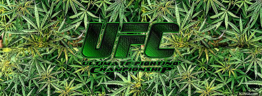 Photo green ufc logo Facebook Cover for Free