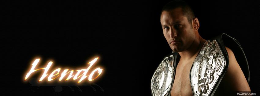 Photo hendo ufc fighter Facebook Cover for Free