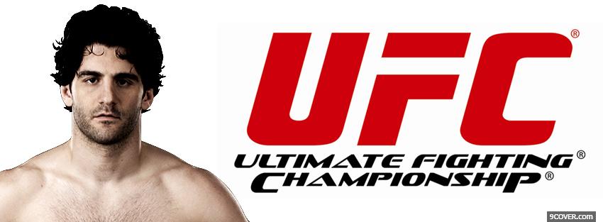 Photo red ufc wrestling Facebook Cover for Free