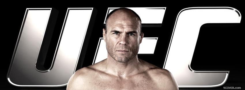 Photo randy couture face ufc Facebook Cover for Free