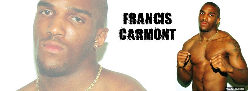 Photo francis carmont ufc fighter Facebook Cover for Free
