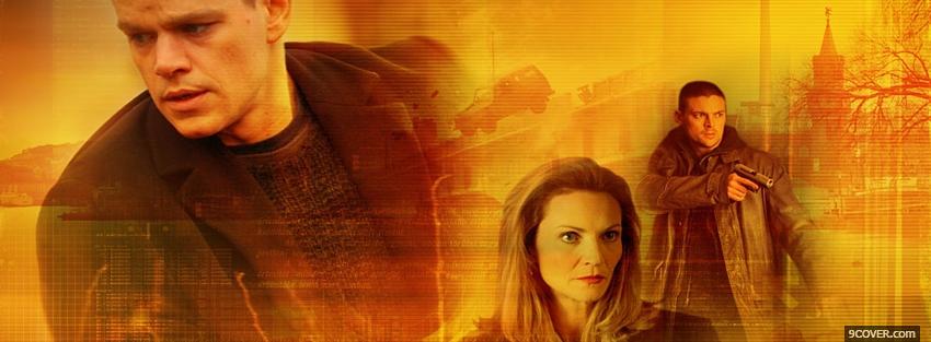 Photo bourne supremacy the movie Facebook Cover for Free