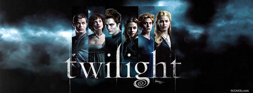 Photo movie twilight cast Facebook Cover for Free