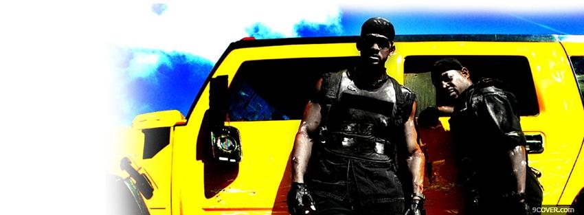 Photo movie bad boys crew Facebook Cover for Free