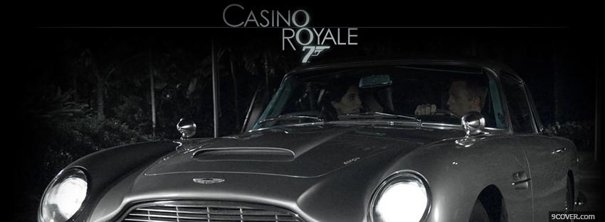 Photo movie casino royale car Facebook Cover for Free