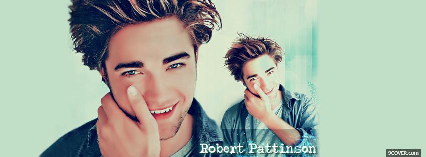 Photo movie actor robert pattison Facebook Cover for Free