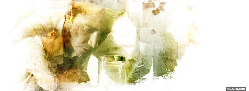 Photo movie drawed constantine Facebook Cover for Free